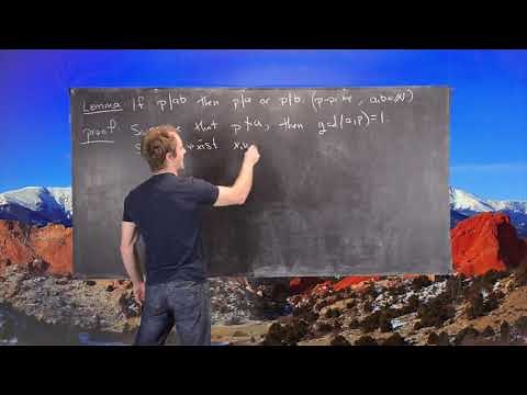 Number Theory | Lemma 1 for Fundamental Theorem of Arithmetic