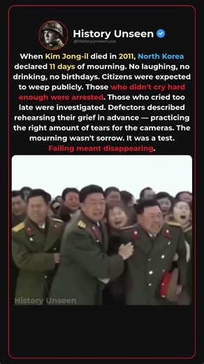 Why North Korea Bans Laughing For 11 Days After A Leader Dies 😶🇰🇵