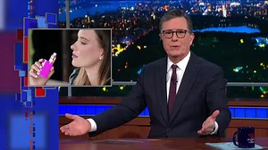 25K views · 634 reactions | Meanwhile… The makers of Duvel beer in Belgium suffered a cyberattack, Italy apparently enforces its traffic laws, and scientists are urging people not to vape because of serious effects on mental health. | The Late Show with Stephen Colbert | Facebook