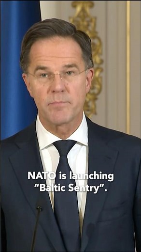 NATO is launching BALTIC SENTRY