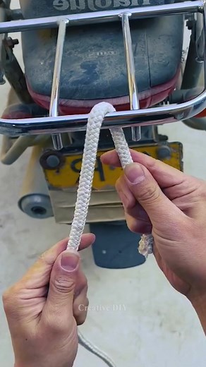 Knot rope tip diy at home ep312 🪢🇺🇸 #knots #diy #diy #reels #trending #craft #viralvideo #viralreels #howto #reelsfb #reelsviral #reelsinstagram #trendingreels #trendingnow #trend #viral #reelsvideo #video #usa #america | Creative DIY