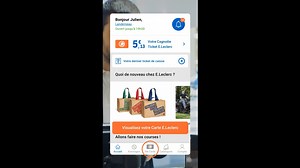 Télécharger l'application Mon E.Leclerc c'est : Retrouver ma Carte de Fidélité ainsi que ma cagnotte directement sur mon téléphone en quelques clics 📱 Rapide et pratique à présenter en caisse😉 #application #cartefidélité #téléchargement | E.Leclerc Tourlaville