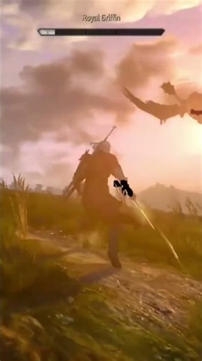 Witcher 3: White Orchard beast boss fight (NG+/Death March/no damage)