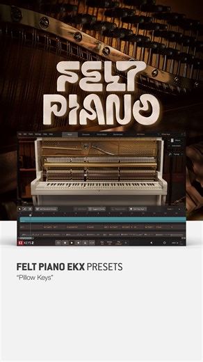 Some quick examples of a few of the presets in our latest expansion for EZkeys 2. Listen to more on our site! https://www.toontrack.com/product/felt-piano-ekx/ | Toontrack
