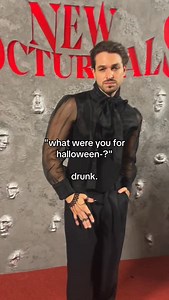 idk where the confusion is coming from #hallowen #drunk #tipsy #costume | James Carne