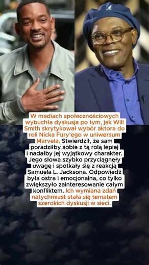 Publiczna wymiana zdań między Willem Smithem a Samuelem L. Jacksonem