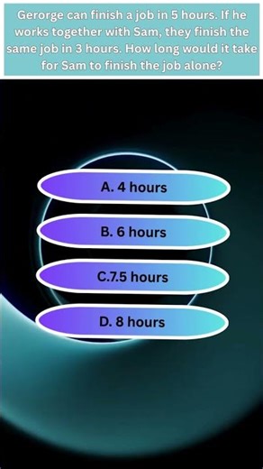 Work and Time Problem #maths #mathstricks #mathisfun #reasoning