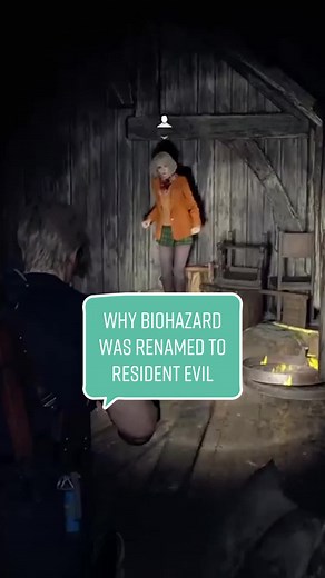 Why Biohazard was renamed to Resident Evil #gaming #residentevil #playstation #horror
