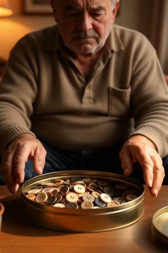 Metal Tin Full of Buttons Sounds ASMR #shorts