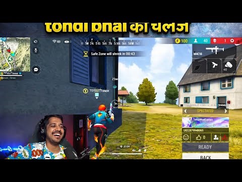Amit Bhai vs Tonde Bhai Challenge 😱 | Collection War 🔥 | Kaun Jeeta? Free Fire Gameplay