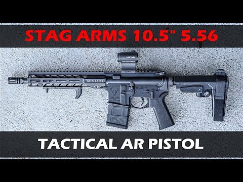 Stag Arms 10.5" 5.56 Review - Tactical AR Pistol