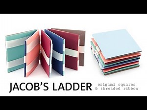 DIY Jacob's Ladder Tutorial - Origami & Ribbons - Paper Kawaii
