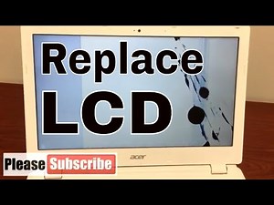 How to Replace a cracked chromebook screen