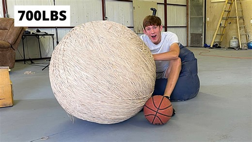 How To Make A Giant Rubber Band Ball (OVER 700LBS!!)