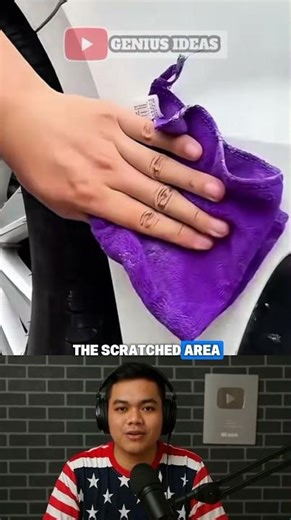 This Car Scratch Hack Blew My Mind! #diy #lifehacks #ideas #shorts