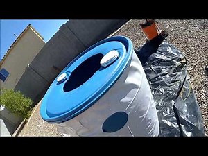 DIY Solar powered Low pressure Aeroponics tower build