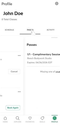 How To Check Your Schedule (Mindbody App Guide)