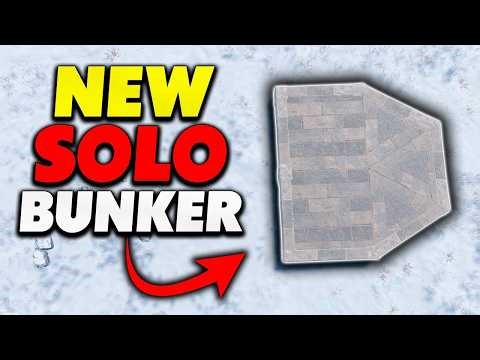 *NEW* Bunker Solo In Rust 2026 / Rust Building Tutorial