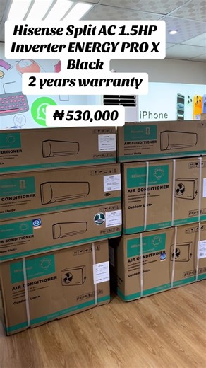 Hisense 1.5HP Inverter Split AC Features & Benefits