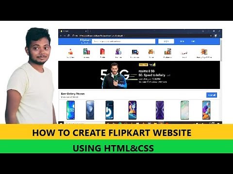 FLIPKART WEBSITE DESIGN|FlipkartDesign| Flipkart website| How to create flipkart website html css