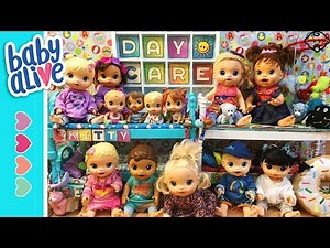Baby Alive Doll FULL Collection 2018! 😋Meet our FAMILY and DAYCARE dolls! 🌼