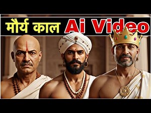 Ai की मदद से देखिए मौर्य काल ! Mauryan Period || Learn History With Ai || UPSC || SSC #aihistory