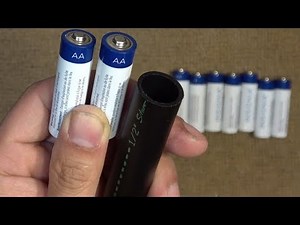 DIY: Home made AA 1.5V Alkaline battery holder (in series)