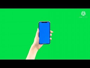 mobile phone green screen