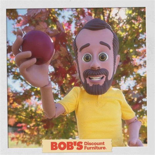 What’s your favorite kind of apple? Bob likes McIntosh 🍎 🍏 🍎 #NationalAppleDay #BobsDiscountFurniture | Bob's Discount Furniture