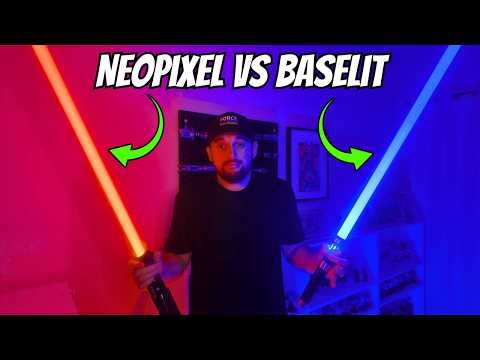 Which Lightsaber is Right for YOU? Baselit vs Neopixel!