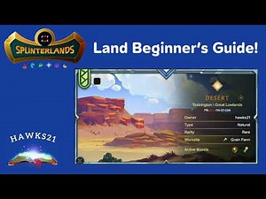 Setting Up Land For Beginners! | SPLINTERLANDS
