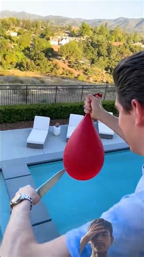 Collins Key and his brother Devan prank their girl friend with a massive water balloon! #Shorts​