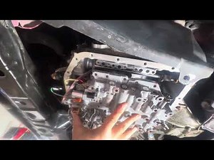 Toyota RAV4 transmission valve body removal