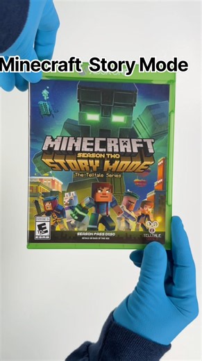 Minecraft Story Mode Xbox edition Unboxing #gaming #yt #nostalgia #retro #minecraft