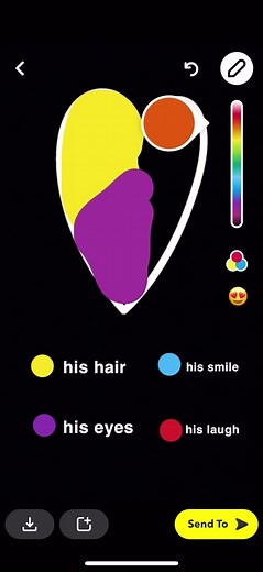 Create a Colorful Heart on Digital Canvas