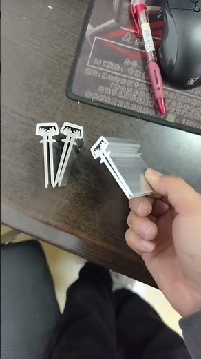 Newly developed aluminum geared continuous hinge for model 2025