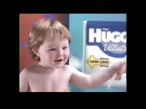 1997 Huggies Ultratrim Diapers Commercial - Baby Weather Forecaster