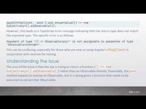 How to Fix the HttpClient Post Spy Return Value Error in Angular Testing