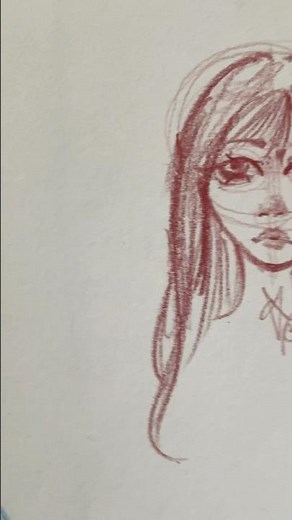 Red Drawing because why not🍄🎸 #ted #drawing #dessin #draw #reddrawing #toungartist