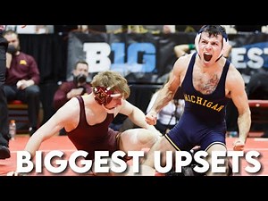 NCAA Wrestling “Craziest Upsets” Compilation