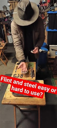 Flint, Steel, and CHARCLOTH - Survival Fire Test!