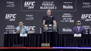 28K views · 468 reactions | Conor McGregor claps back at question about his lack of recent wins: "It's one more fight I won than your little sissy ass." | MMA Fighting | Facebook