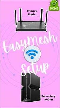 EasyMesh Setup in 30 Seconds! 🚀 Faster Whole-Home WiFi #EasyMesh #WiFiSetup #meshwifi