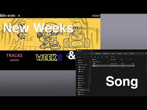 How to add Weeks and song in PsychEngine | Tutorial