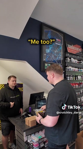 Buying Darts: A Comical Shopping Experience