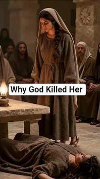 Why Did God Kill Ananias and Sapphira Instantly?