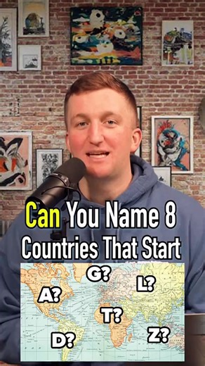 60K views · 204 reactions | Can You Name 8 Countries That Start With ‘C’?! Can He Do It? #countries #letters #world #guessinggame #geography #fyp | Liam Brooks | Facebook