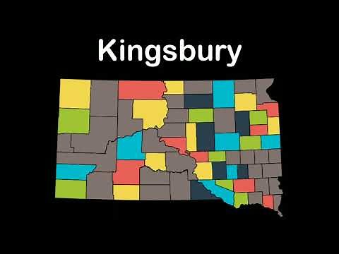 There Are 66 Counties In South Dakota! | Mount Rushmore State For Kids | ALittleKidOwnsANewChannel