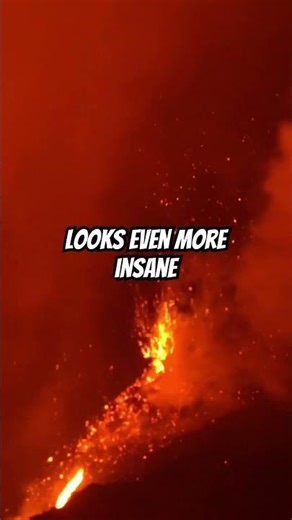 Earth’s Highest ‘Waterfall’ Isn’t Water — It’s Lava!#shorts