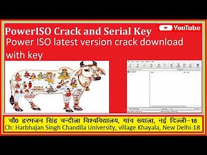 Power ISO latest version crack download with key PowerISO Crack and Serial Key